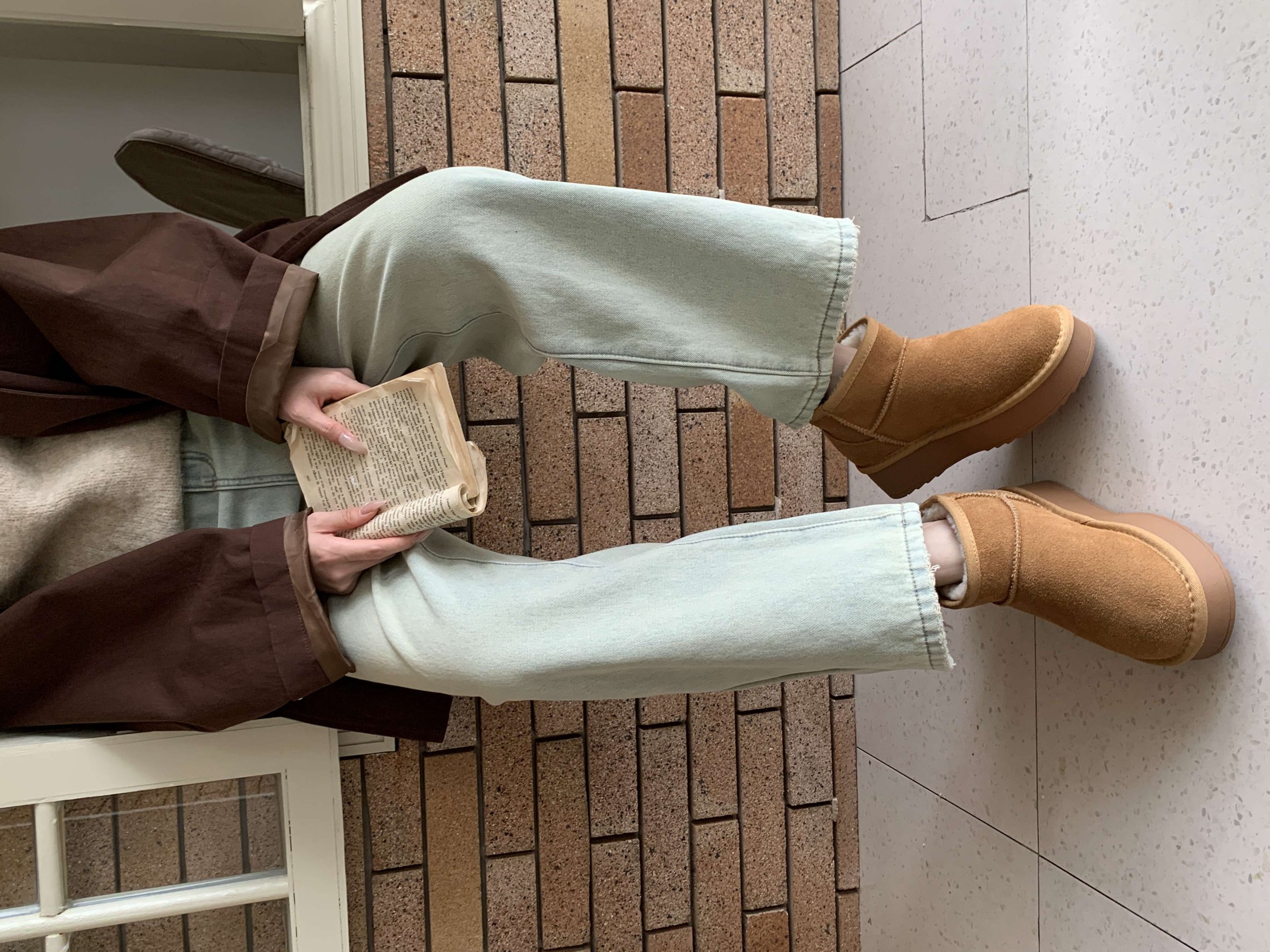 2024 Winter New Thick Soled Platform Warm Lined Snow Boots for Women Short Boots - Image 3